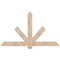 Ekena Millwork Kennewick Smooth Timber Gable Bracket, Douglas Fir, 72"W x 42"H x 1 1/2"D x 5 1/2"F, 14/12 Pitch GBW072X42X0206KEN00SDF - alternate 1